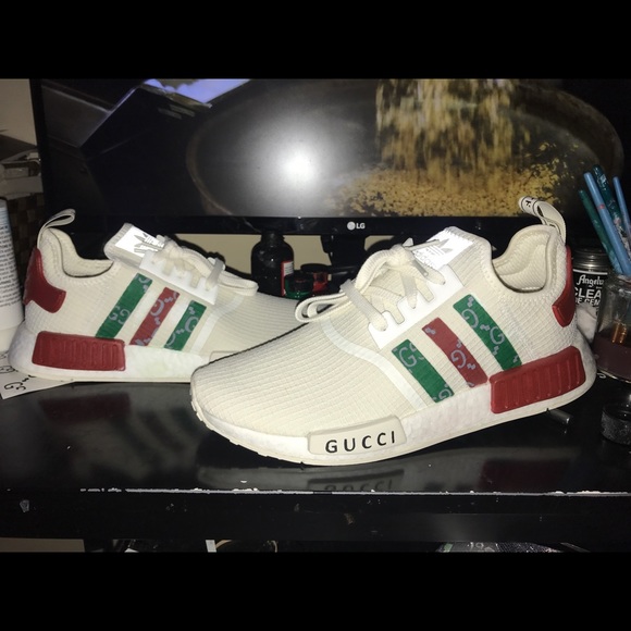 Custom Gucci Adidas Nmd - Picture 1 of 2